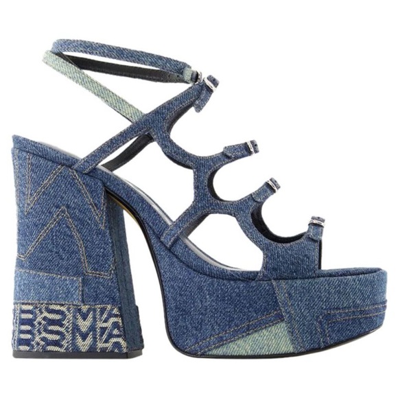 Marc Jacobs Other - Marc Jacobs Kiki Denim Platform Sandals Women blue | blue Heels